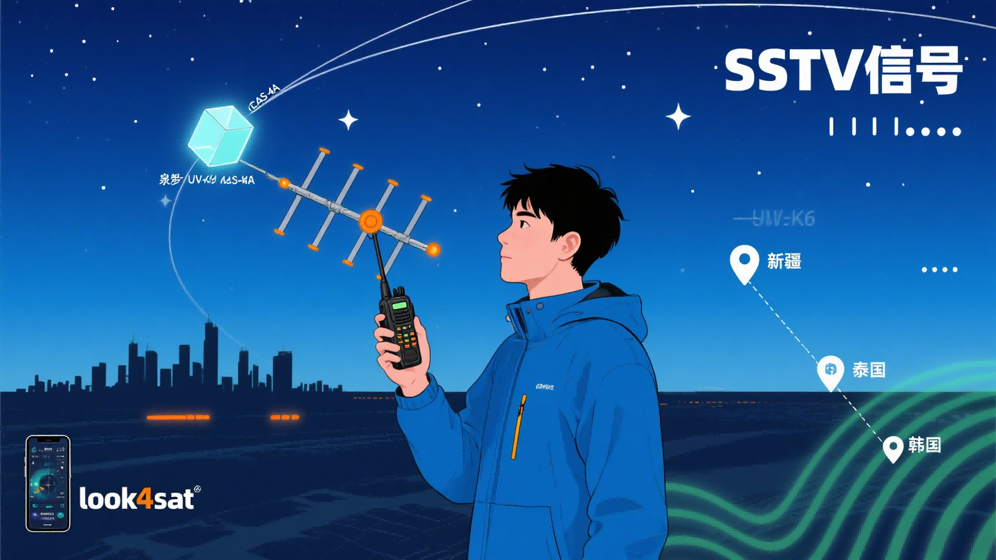 什么是业余卫星通联？