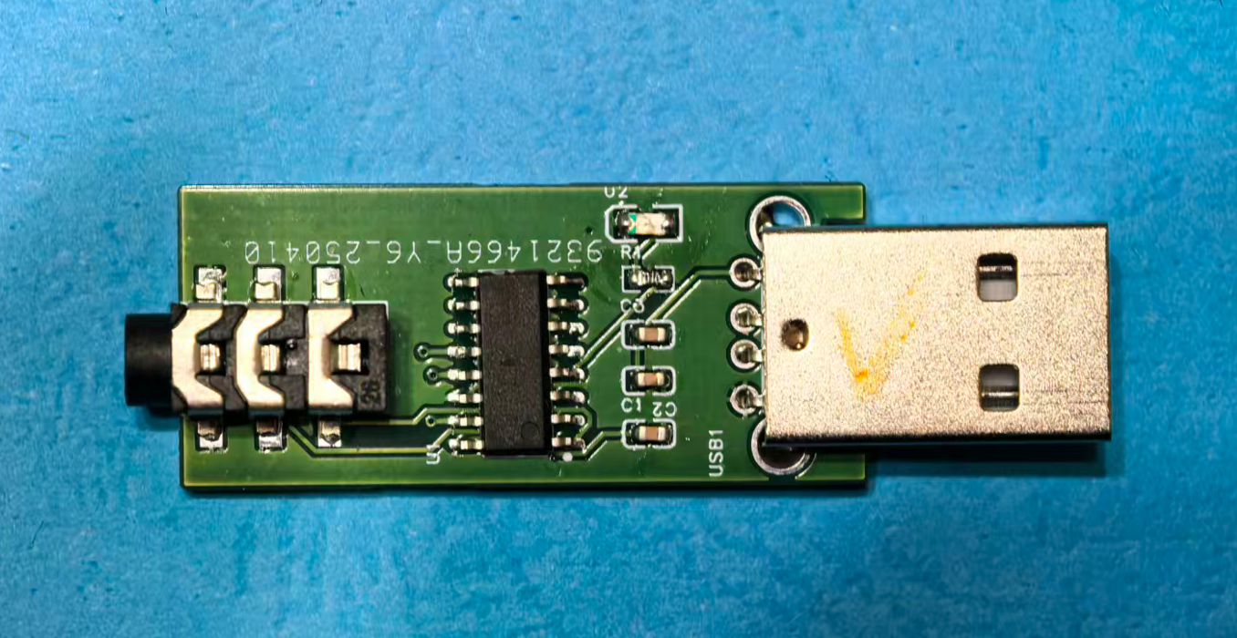 复刻CW手键电脑转接器